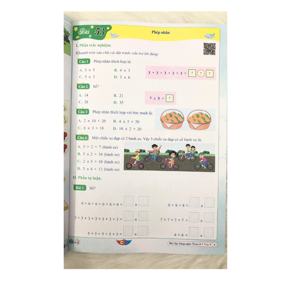 Sách - Bài Tập Hằng Ngày Toán Lớp 2 - Kì 2 - Cánh Diều