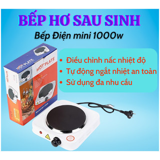 Bếp điện mini pha Cafe, pha trà bếp điện hơ lá trầu cho bé công suất 1000W, Bếp hơ sau sinh cho mẹ và bé