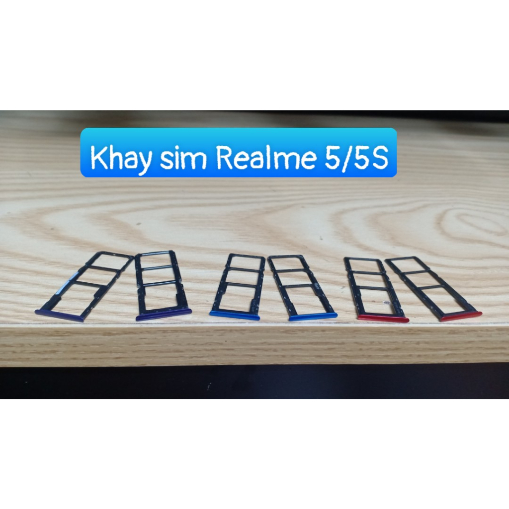 Khay sim realme 5/5S