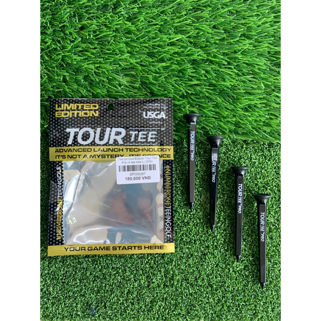 Tee đánh Golf- Thiết bị đặt banh Golf- Tour Tee USGA xem mô tả