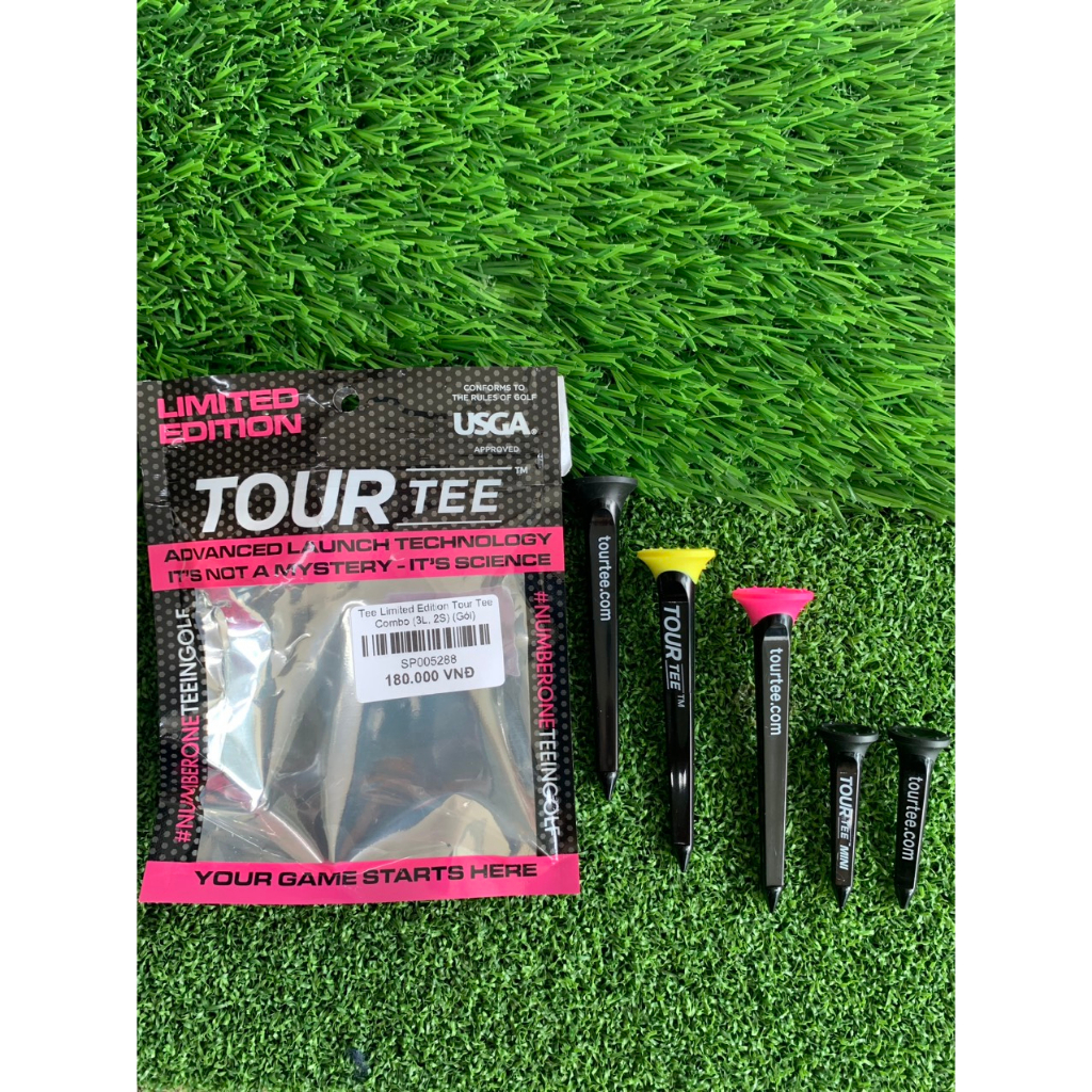 Tee đánh Golf- Thiết bị đặt banh Golf- Tour Tee USGA xem mô tả