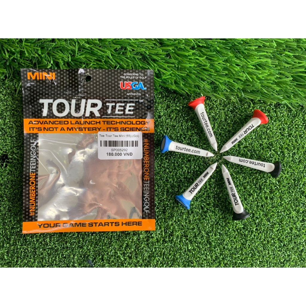 Tee đánh Golf- Thiết bị đặt banh Golf- Tour Tee USGA xem mô tả