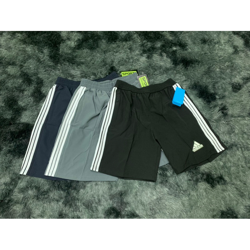Quần đùi nam thể thao logo adidas,vải gió thoáng mát