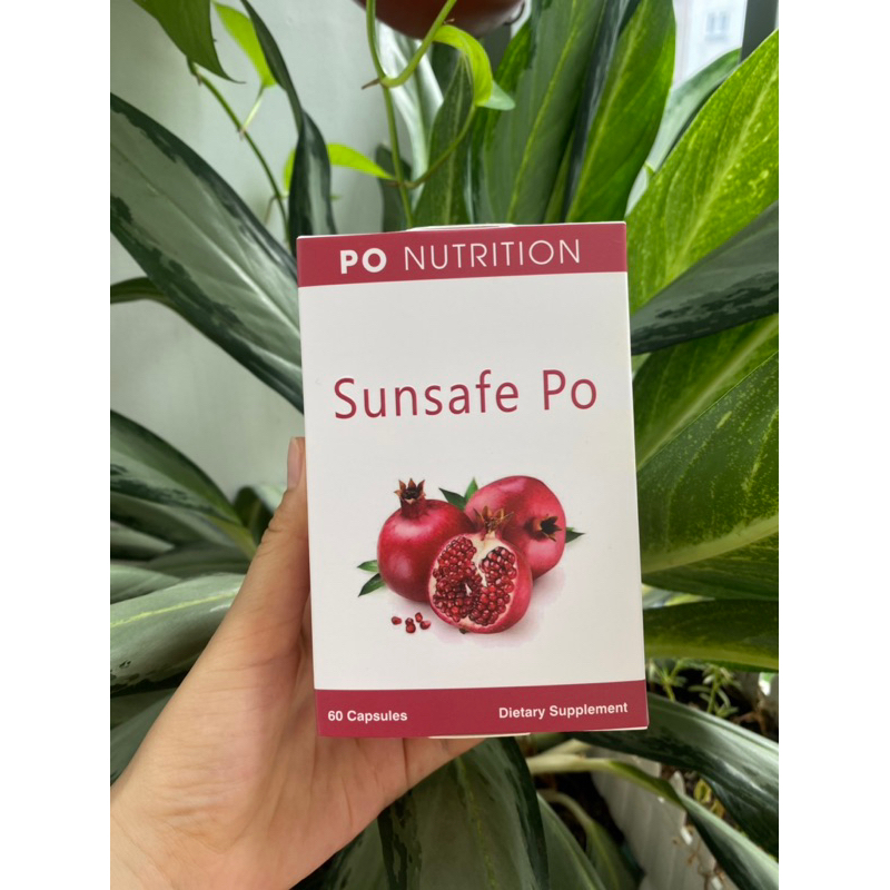Viên uống chống nắng nội sinh SUNSAFE PO của Mỹ