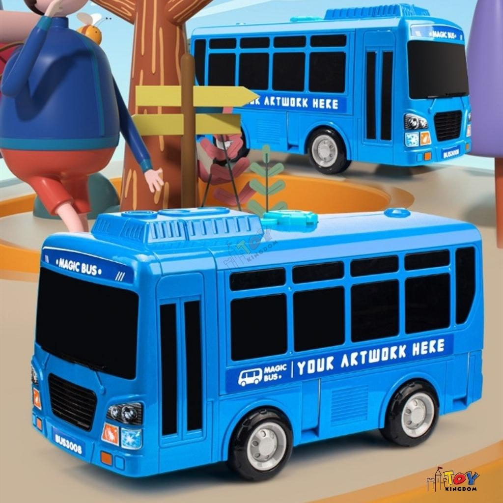 Đồ Chơi Xe Ô tô Bus Âm Nhạc Ahihi Dành Cho Bé Trai