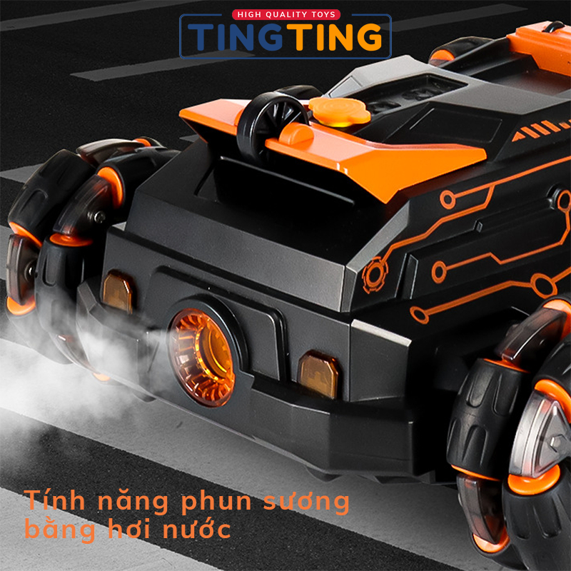 Ô tô điều khiển từ xa bằng cử chỉ tay 6 bánh nhào lộn thông minh