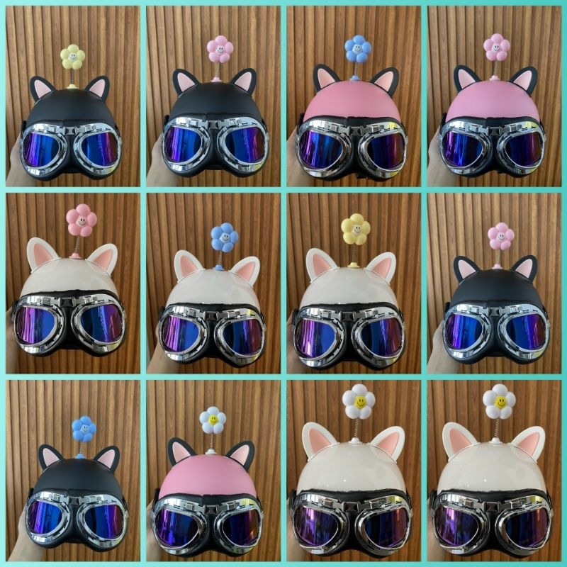 Mũ bảo hiểm kính phi công