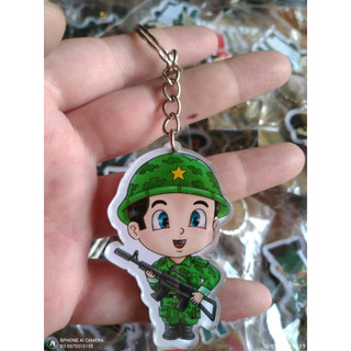MÓC KHÓA CHIBI  HÌNH CHÚ LÍNH