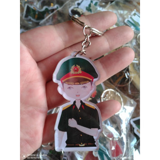 MÓC KHÓA CHIBI  HÌNH CHÚ LÍNH