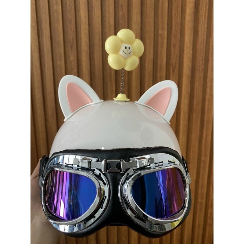 Mũ bảo hiểm kính phi công