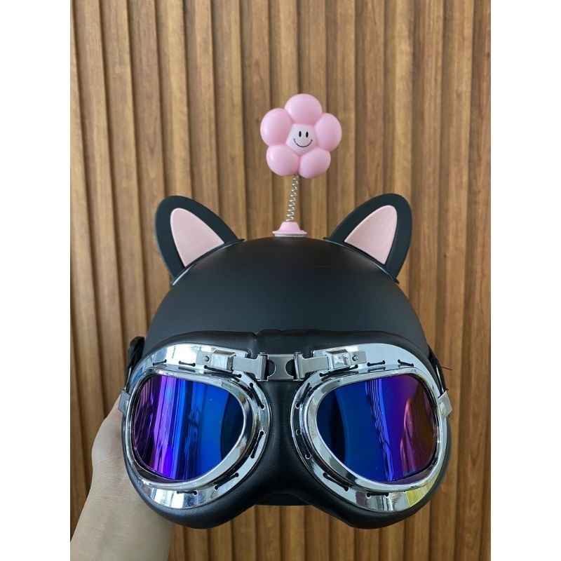 Mũ bảo hiểm kính phi công