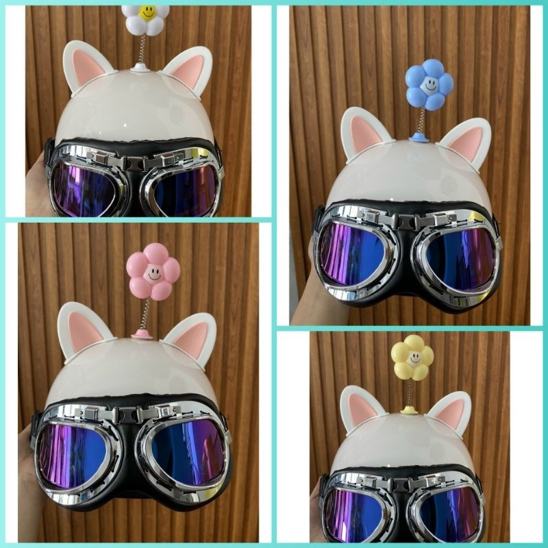 Mũ bảo hiểm kính phi công