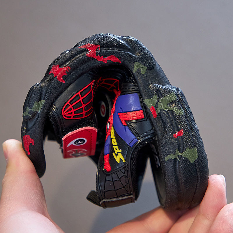 Dép Sandal Bé Trai, Dép Đi Học Quai Hậu Siêu Nhân Cho Bé Trai Từ 3-12 Tuổi Quai Mềm Đế Êm