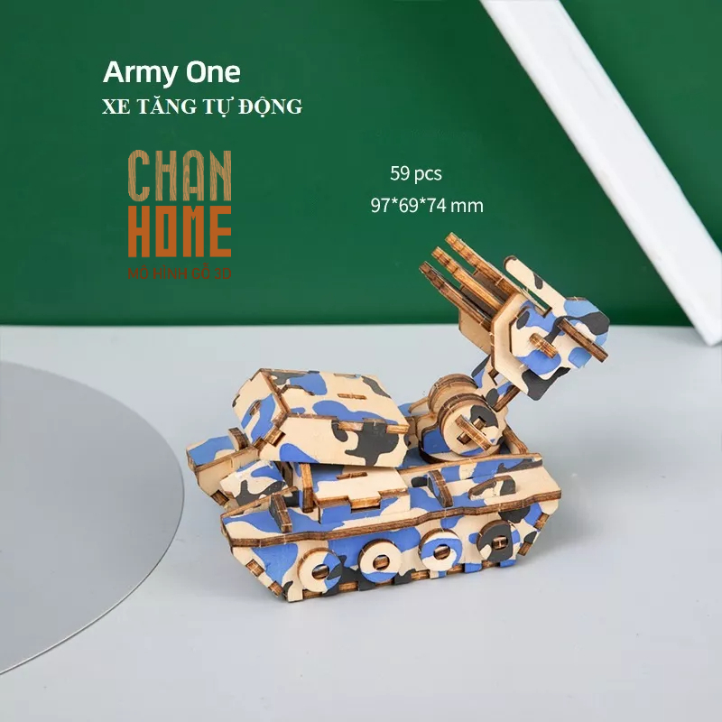 Mô hình lắp ráp gỗ 3D cùng bé lắp ghép mô hình sáng tạo phát triển trí thông minh