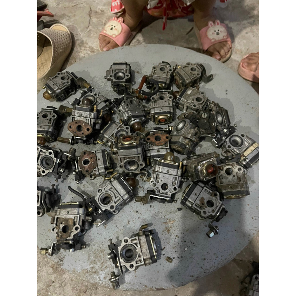 Bình xăng con 2 kim Walbro rin Nhật-Tháo máy