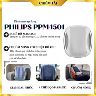 Đệm massage lưng Philips PPM4501