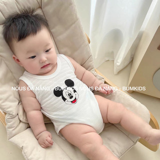Set 2 body mickey ba lỗ (2 cái)