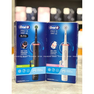 ( Mua sale 70%) Bàn chải điện Oral b pro 3 3000 Mẫu mới