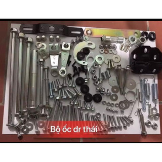 Bộ ốc dream-wave-rs-supe dream-cúp 81-82 hàng mạ đẹp như honda 7 màu
