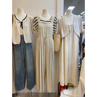 Yếm thô quần culottes buộc eo 60113 imiss