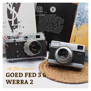 Máy ảnh film 35mm goed fed 3 và werra 2