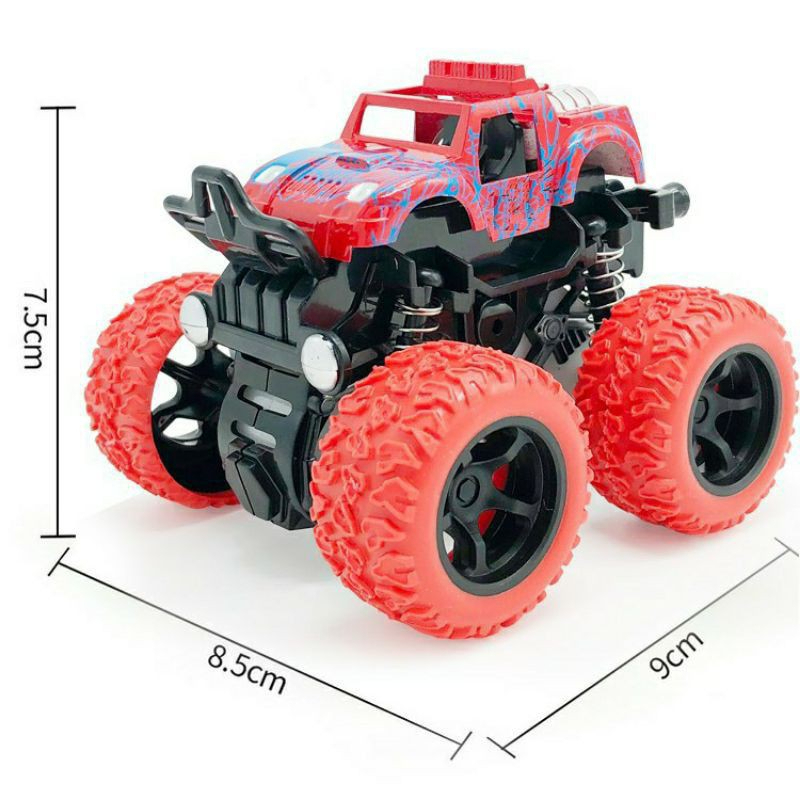 Ô tô đồ chơi địa hình, oto địa hình chạy đà xoay 360 độ có giảm xóc bền bỉ