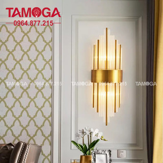 Đèn gắn tường pha lê trang trí phòng ngủ tamoga jsaces ph1a