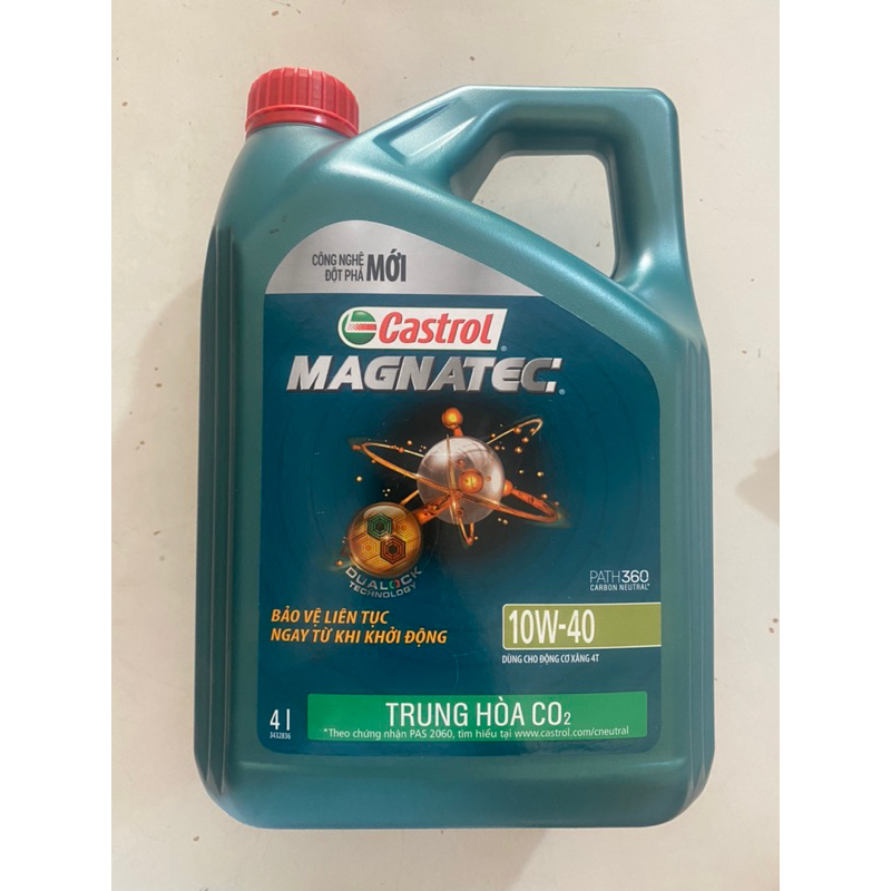 Castrol magnatec 10w40 cam kết chính hãng