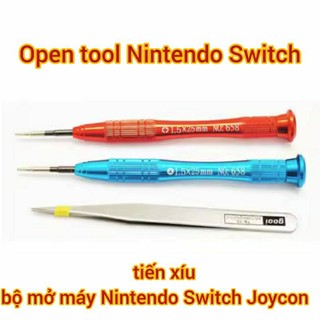 Tô vít mở Nintendo Switch và Joycon DSI New3DS 2ds...open tool bộ mở máy nintendo switch tô lô vít 2DS 3DS