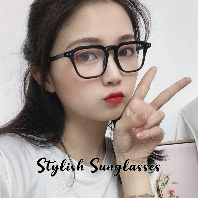 Kính Form vuông 507 Chất liệu nhựa hàn quốc kiểu dáng hot trend