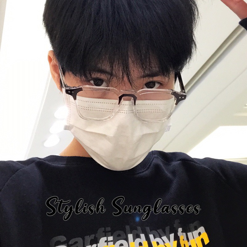 Kính Form vuông 507 Chất liệu nhựa hàn quốc kiểu dáng hot trend