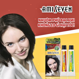 Thuốc nhuộm phủ bạc thảo dược ami seven hàn quốc