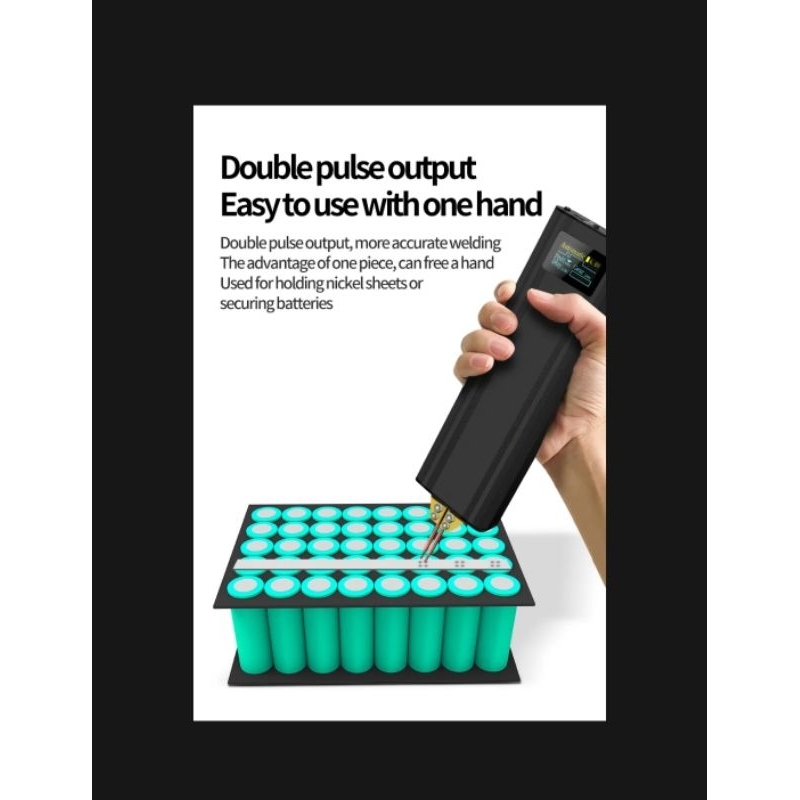 Máy hàn cell pin 18650 có tặng kẽm và kèm dây sạc