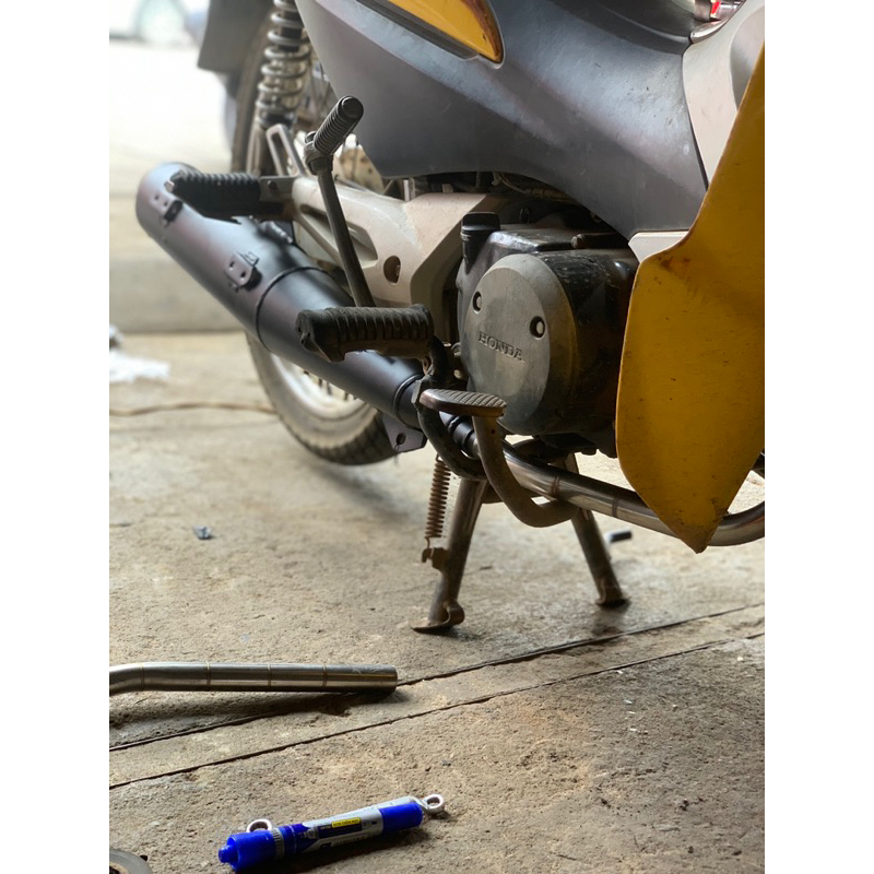 Bô Wave 110 kiểu zin Móc nhẹ lắp Wave 50/100/110cc