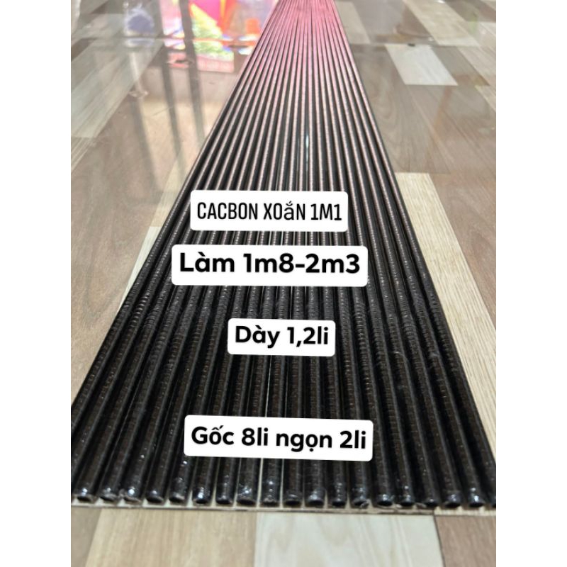 Tổng Hợp Nan Carbon Lên Diều 1m4-5m