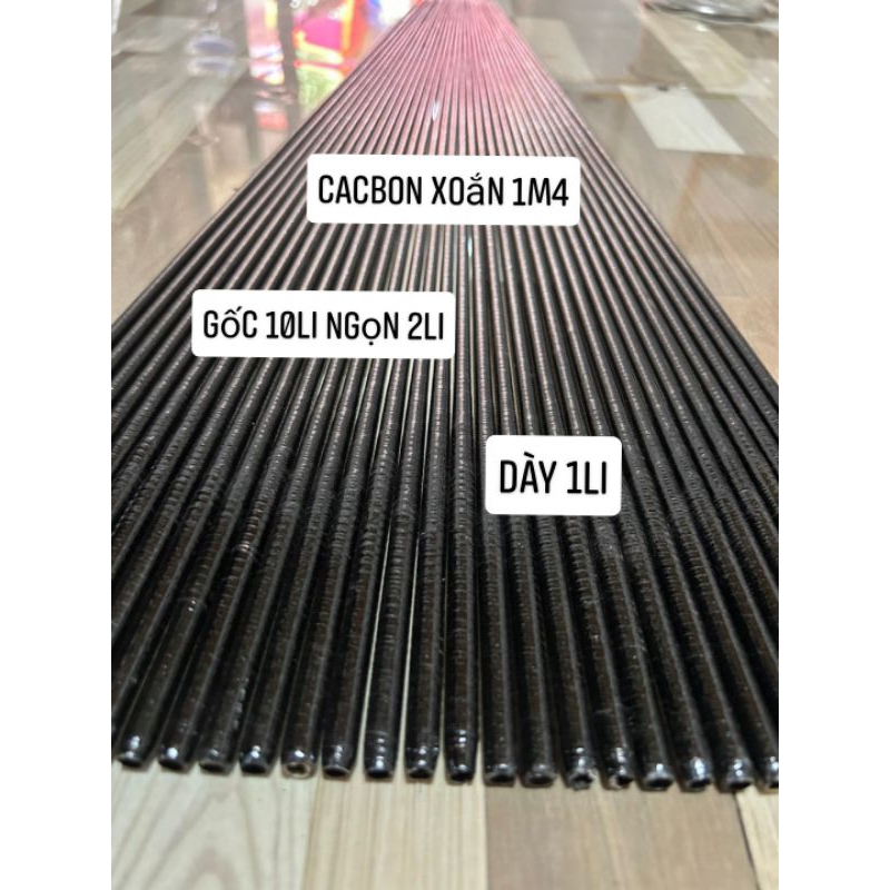 Tổng Hợp Nan Carbon Lên Diều 1m4-5m
