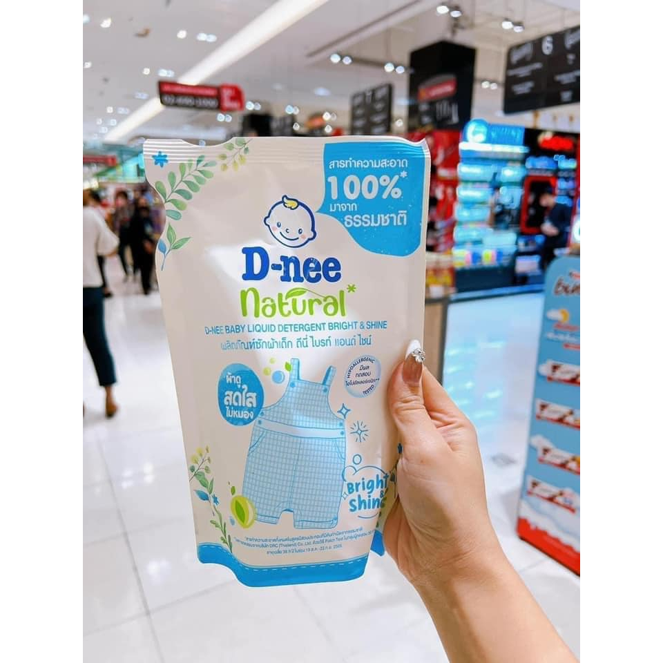 Nước Giặt D-nee Natural Baby Công Thức Sáng Bóng 400ml
