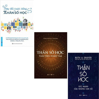 Sách - Thay đổi cuộc sống với nhân số học - Thần số học thấu hiểu nhân tâm - Thần số học sức mạnh của những con số