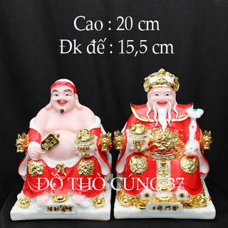 Thần tài thổ địa phú quý màu đỏ