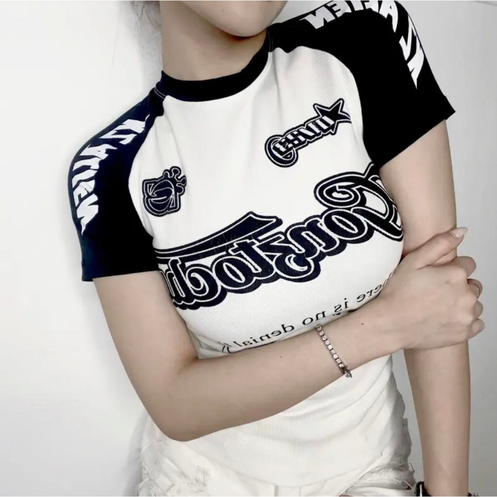 Áo thun baby tee ôm body Áo Thun BABY TEE Gonztoclub Nữ Đẹp Giá Rẻ Cổ Tròn Đơn Giản Form Ôm chất liệu thun co giãn