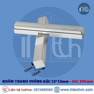 Nhôm thanh vuông đặc 25*25mm