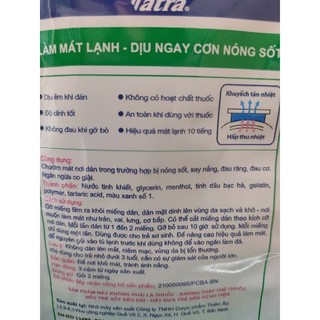 Miếng dán hạ sốt Aikido Gel cool