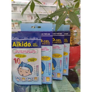 Miếng dán hạ sốt Aikido Gel cool