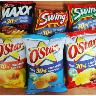 Snack khoai tây O'Star gói 30g đủ vị