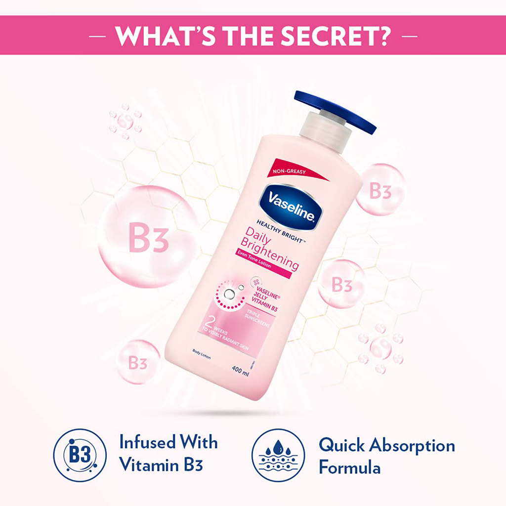 Sữa dưỡng thể sáng da Vaseline Healthy Bright Daily Brightening Ever Tone 725ml_HKT shop
