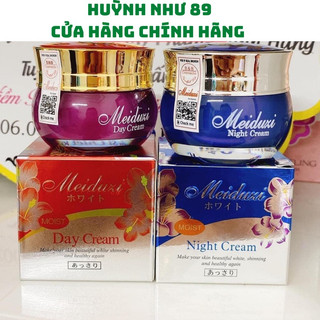 Combo kem dưỡng trắng da mờ nám meiduzi nhật bản - day cream
