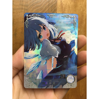 Thẻ bo góc nhân vật cirno – touhou project ns-05-m07 – sr