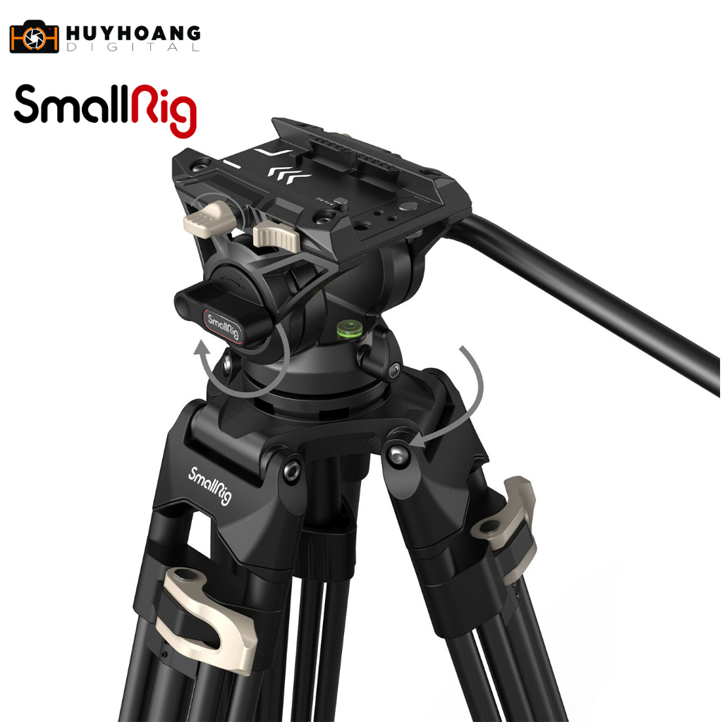 Chân máy Smallrig Heavy-Duty Fluid Head Tripod AD-01 3751
