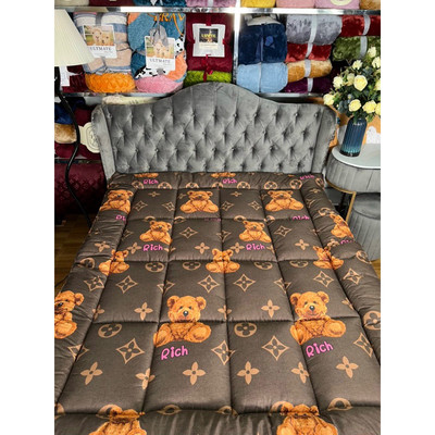Nệm Topper gau nau Bo Decor Tấm làm mềm đệm giá siêu rẻ