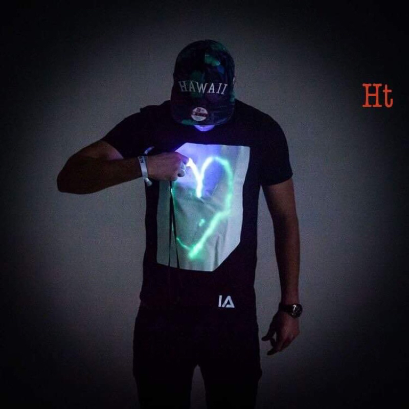 Áo phát sáng trong đêm tự thiết kế hình H2A657